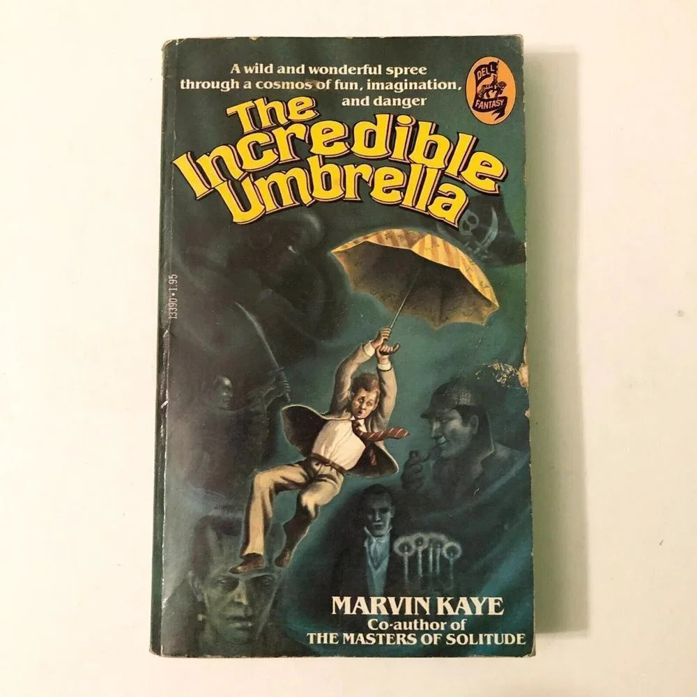 1980 The Incredible Umbrella by Marvin Kaye Dell Fantasy Paperback